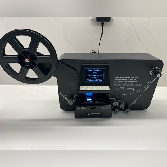 Wolverine 8mm & Super 8 Reels to Digital MovieMaker Pro Film Digitizer EUC - Picture 6 of 15